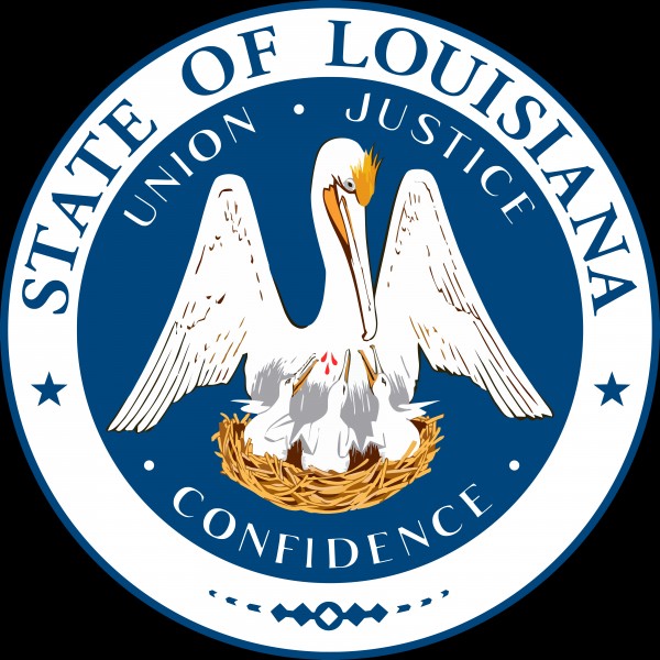 Louisiana Great Seal by Fun With Flags